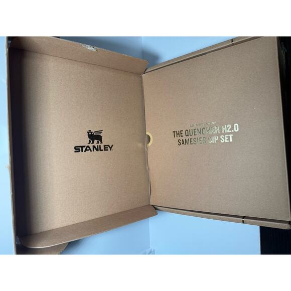 Stanley Comfort & Joy Collection GILDED CELADON Samsies Sip 40/14oz Set NWT NIB - Picture 3 of 13